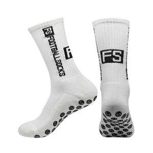 Professional Knitted OEM Football <b>Socks</b> with <b>Custom</b> Non Slip <b>Grip</b> for Men's Sports <b>Socks</b> - Product Image 3