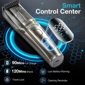เครื่องตัดขนไฟฟ้า IPX6 อัตโนมัติ แบบดูดฝุ่น ใบมีดคู่ สำหรับเด็กและผู้ใหญ่ พกพาสะดวก พร้อมกล่องเก็บเศษผม ทำความสะอาดง่าย - Product Image 5