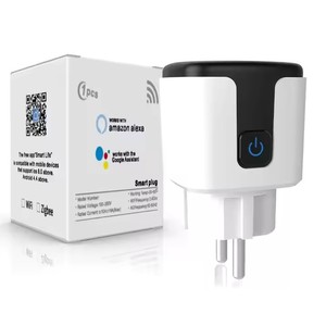 2024 nuevo tuya WiFi EU estándar 20A medidor de energía enchufe enchufes inteligentes compatibles con Alexa Google Alice - Product Image 4