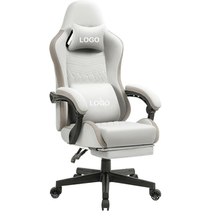 Échantillon gratuit <span class=keywords><strong>Chaise</strong></span> de jeu Fabrication de tissu Dowinxs <span class=keywords><strong>Chaise</strong></span> de jeu <span class=keywords><strong>Chaise</strong></span> de bureau <span class=keywords><strong>Chaise</strong></span> en PC avec soutien lombaire de massage - Product Image 1