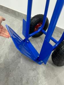 Draagbare 2-wielige Zware Opvouwbare Metalen Handtruckwagen-Multifunctionele Stalen Zakwagen Oem Opvouwbaar Platform Winkelen - Product Image 4