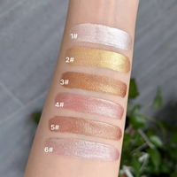 Nouvelles gouttes de surligneur liquide, sérum éclat naturel haute brillance, illuminateur scintillant pour le visage et le corps, marque privée OEM