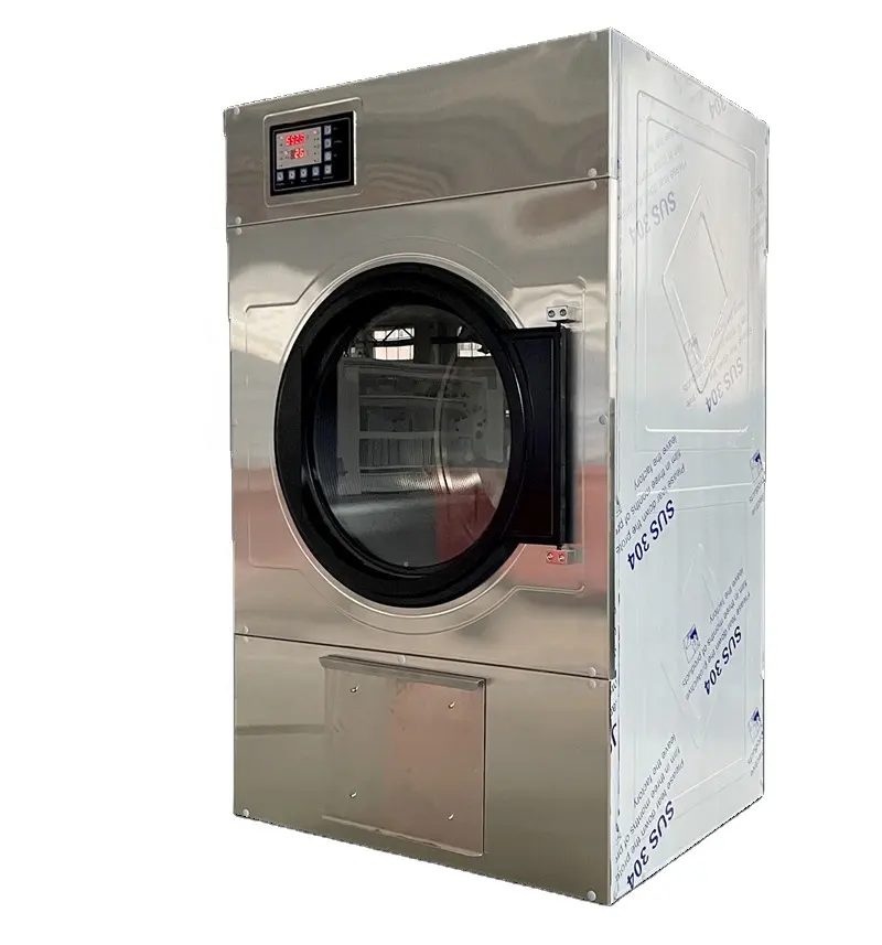 Professional Commercial Laundry Equipment 16KG to 180KG Industrial laundry dryer