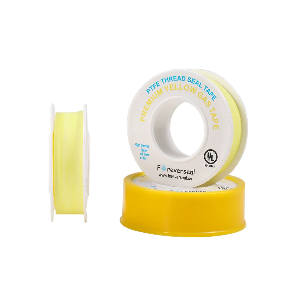 12Mm Ptfe Draad Afdichting Tapes Oliebestendige Pijp Ptfe Tape Taflon Tape Voor Benzine