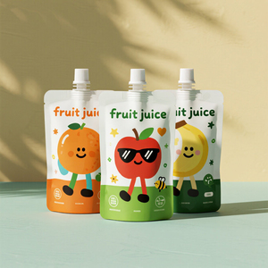 Tùy chỉnh đồ uống spouted Túi chất lỏng túi đồ uống nước trái cây đóng gói đứng lên đồ uống bao bì Túi <span class=keywords><strong>pouch</strong></span> <span class=keywords><strong>Spout</strong></span> Túi - Product Image 3