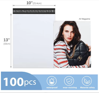 Sacs d'expédition en PE en gros d'usine, stock en vrac, sacs de courrier personnalisés avec logo, imperméables et résistants aux déchirures pour la logistique e-commerce