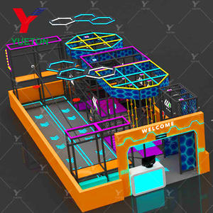 Équipement de parc de trampoline sur mesure gratuit, aire de jeux intérieure commerciale, <span class=keywords><strong>centre</strong></span> de jeux, parc de trampoline pour enfants - Product Image 3