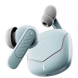 Écouteurs sans fil Brightblue Z40 V2.0, autonomie de 70 heures, réduction de bruit ENC et ANC, faible latence de 45 ms, Bluetooth, bleu arctique, Rue Wireless - Product Image 1