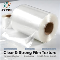 Rouleau de film rétractable POF Jutai haute transparence pour boîtes de téléphone, emballages cosmétiques et boissons gazeuses