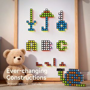 Toys Magnet <strong>Cube</strong> 2x2 3x3 4x4 Fidget Spinner Infinity Puzzle <strong>Glow</strong> <strong>Cube</strong> 3in1 Transformable Blocks STEAM Toys for Kids - Product Image 3