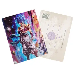 Dragon Ball Lenticula card 3D Goku postcard lenticular cards of Goku / dragon ball