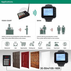 Hệ Thống Phục Vụ Nhà Bếp Chất Lượng Tốt Với Đồng Hồ Với Bàn Phím Gọi 999 Người Và Nút Gọi Bền Thương Hiệu Koqi - Product Image 4