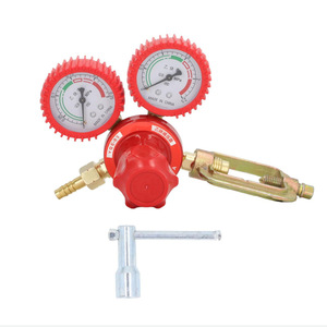 Manómetro de Acetileno de Latón Anti-Caídas para Soldadura y Corte, Reductor de Presión - Product Image 4