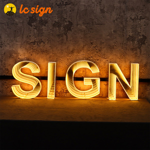 Letrero de Neón Personalizado con Efecto <span class=keywords><strong>Infinito</strong></span> para Decoración del Hogar y Fiestas, Diseño Gratuito, Letrero LED de Neón con Efecto <span class=keywords><strong>Infinito</strong></span> - Product Image 6