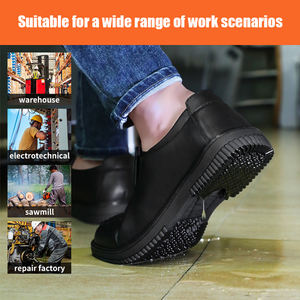 أحذية عمل رجالية من GUYISA مقاومة للانزلاق والماء والزيوت، أحذية للطهاة - Product Image 4