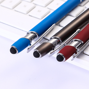 Bolígrafo Promocional X710 2 en 1 Personalizado, Bolígrafo de Metal de Lujo Multicolor con Punta Táctil y Logotipo Impreso para Oficina - Product Image 2