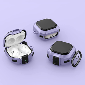 เคสสำหรับ Samsung Galaxy Buds Live/buds Pro/buds <span class=keywords><strong>2</strong></span>สีด้าน,หูฟังเกราะป้องกันเคสป้องกันเต็มตัว - Product Image 1