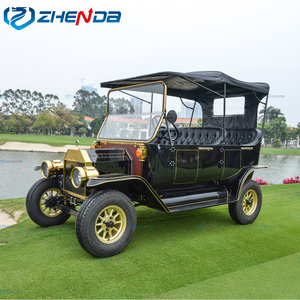 Coche Eléctrico Clásico de 6 Plazas, Diseño Retro, Estilo Antiguo, Seguro, Directo de Fábrica - Product Image 2