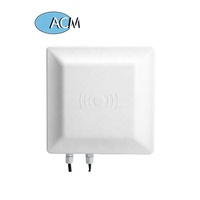 Lettore RFID UHF Integrato a Lungo Raggio 2-5 Metri con Antenna 7dbi RS232 RS485 Weigand per Parcheggi