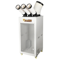 Climatiseur Commercial Industriel Portable 27000 BTU, Refroidisseur d'Air sur Pied avec Composants Essentiels du Compresseur 220V/50Hz 3000W