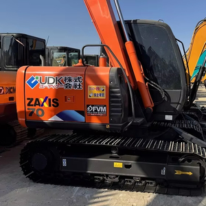 Mini pelleteuse hydraulique Hitachi ZX70 d'occasion 7 tonnes Original Core Motor Engine Gearbox Gear Pump Bearing PLC Garantie 1 an - Product Image 1