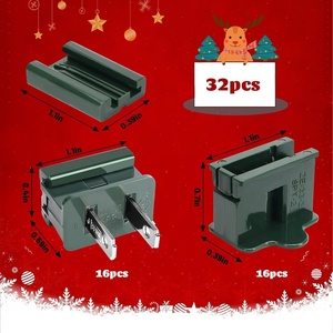 Holiday Lighting Outlet <b>Plastic</b> Male <b>Slide</b>, Vampire, Plugs for SPT-1 SPT-2 - Product Image 5