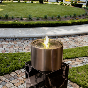 Ornements de jardin Fontaine <span class=keywords><strong>d</strong></span>'<span class=keywords><strong>eau</strong></span> en acier inoxydable Cascade 2025 Caractéristiques de l'<span class=keywords><strong>eau</strong></span> Idées Fontaine <span class=keywords><strong>d</strong></span>'<span class=keywords><strong>eau</strong></span> extérieure pour le jardin - Product Image 4