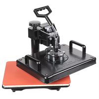 Combo Máquina de Prensa de Calor 5 en 1 de 12"x15" y Plóter de Corte de Vinilo de 28" de Escritorio con Puerto USB para Publicidad con Signmaster