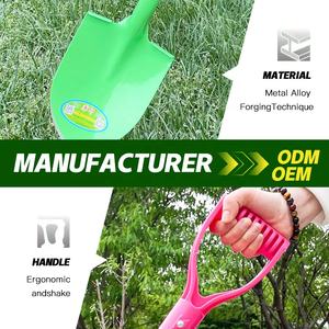 Высококачественная углеродистая сталь, деревянная ручка, садовый инструмент, лопата для фермы - Product Image 3