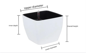 <span class=keywords><strong>Pot</strong></span> de fleur auto-absorbant carré grand diamètre Simple Pothos <span class=keywords><strong>bonsaï</strong></span> bureau auto-absorbant <span class=keywords><strong>Pot</strong></span> de fleur en gros - Product Image 6