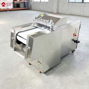 Máquina Cortadora <span class=keywords><strong>de</strong></span> Cubos <span class=keywords><strong>de</strong></span> Carne <span class=keywords><strong>de</strong></span> Pollo Congelada BITA, Motor <span class=keywords><strong>de</strong></span> 380V, Semi-Automática, Alta Rigidez, 700-7500KG/H, Comercial para Restaurantes - Product Image 2