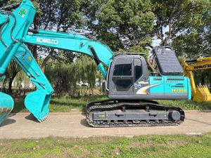 Excavadora sobre orugas Kobelco usada de alta calidad, buen estado, modelo japonés, Motor central, caja de cambios, engranajes, componentes PLC a la venta - Product Image 6