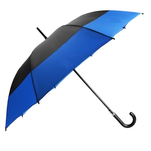 23-inch High End Luxury Novelty Customization logo Two Tone Straight Bone <b>Umbrella</b> UV protection Outdoor <b>Umbrella</b> - Product Image 1