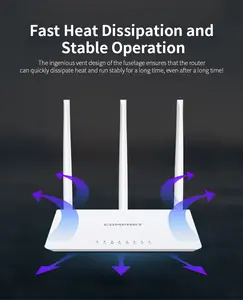 Wireless Router 300mbps Wireless Router Wifi Router China Easy And Stable Operation 300mbps 10/100mbps Port V1 COMFAST Telefono Router Tenda N301