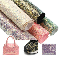Tissu synthétique en cuir PU tissé de 0,6 mm d'épaisseur pour chaussures, sacs, bagages, rembourrage et cuir PU décoratif