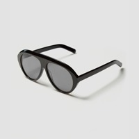 Lunettes de soleil de luxe 1025 en acétate de haute qualité, style oversize vintage, avec logo personnalisé, verres polarisés TAC, pour femmes et hommes, forme pilote