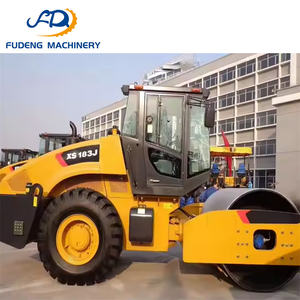 Gebrauchter Preis 103KW 18 Tonnen Gebrauchte Straßenwalze XS183J Mit Einzeltrommel für Straßenbau - Product Image 2