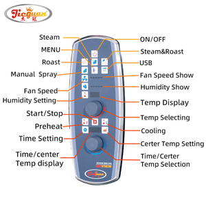 فرن تجاري متعدد الوظائف 10 طبقات تنظيف أوتوماتيكي شامل حراري - Product Image 4