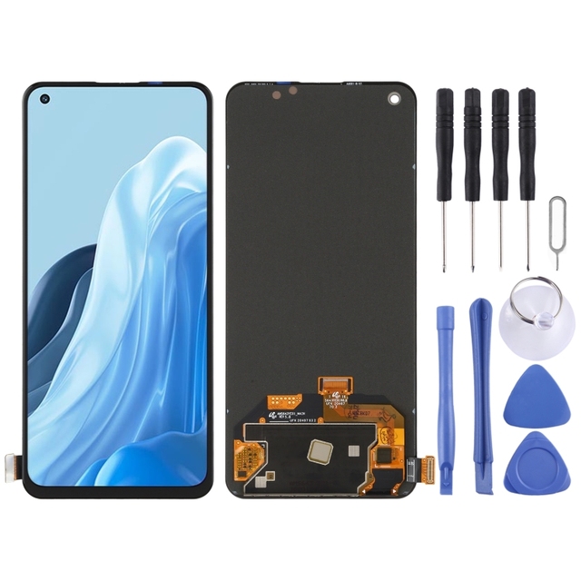 Factory Price AMOLED Material Original LCD Screen and Digitizer Full Assembly for OPPO Reno7 5G CPH2371 Replacement Screen