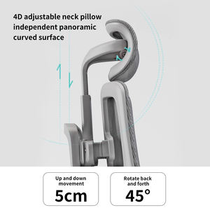 Muebles de oficina modernos, reposabrazos cómodo, silla ejecutiva de malla giratoria ajustable, silla de oficina ergonómica con soporte Lumbar - Product Image 4