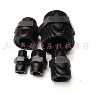 Raccord hydraulique soudé en acier, corps de raccord droit traversant M12 M18 M22 M27 Type A, pour équipement haute température - Product Image 4