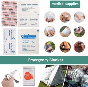 Trousse de premiers soins portable pour l'extérieur OEM avec hache et pelle multifonctions pour le camping et la randonnée - Product Image 5