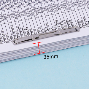 คลิปหนีบกระดาษโลหะคุณภาพดี Foska ขนาด 70 มม. 80 มม. สำหรับงานสำนักงาน - Product Image 5