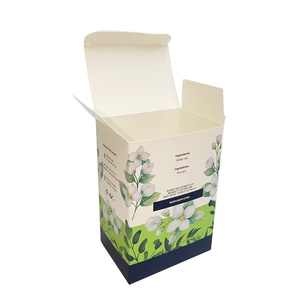 Custom Logo Printed Luxury Gold Foiled Scented Candle Jars Gift Packaging Paper Boxes