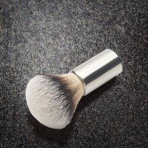 Brocha de Afeitar de Pelo Sintético Personalizada Nueva de Fábrica con Mango de Metal para Afeitar Hombres - Product Image 3