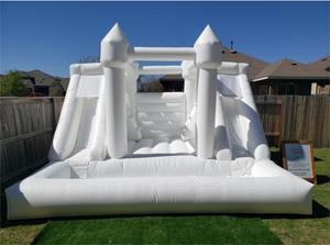 <span class=keywords><strong>Castillo</strong></span> Inflable Comercial para Bodas, <span class=keywords><strong>Castillo</strong></span> <span class=keywords><strong>de</strong></span> Brinco <span class=keywords><strong>de</strong></span> PVC, Casa <span class=keywords><strong>de</strong></span> Brinco Inflable Blanca con Piscina <span class=keywords><strong>de</strong></span> Pelotas - Product Image 4