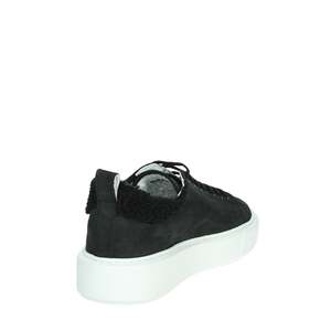 รองเท้าผ้าใบ W391 SF TN BK Nero Chunky Shoes สีดำบุขนสวมใส่สบาย - Product Image 2