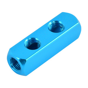Conector Neumático de 2 Puntos Liyuan de Aluminio, Divisor de Ruta de Aire Recto - Product Image 1