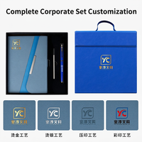 Ensemble cadeau de carnet personnalisé avec logo, journal d'affaires haut de gamme, coffret cadeau d'entreprise