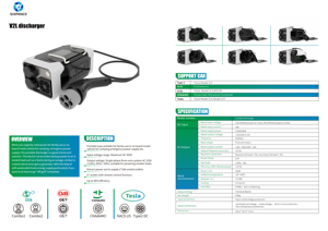<span class=keywords><strong>V2L</strong></span> Véhicule à charger DC Chargeur Plug Portable 3.5kW 5kW Adaptateur pour GB/T CHAdeMO CCS NACS <span class=keywords><strong>Tesla</strong></span> EVs - Product Image 6